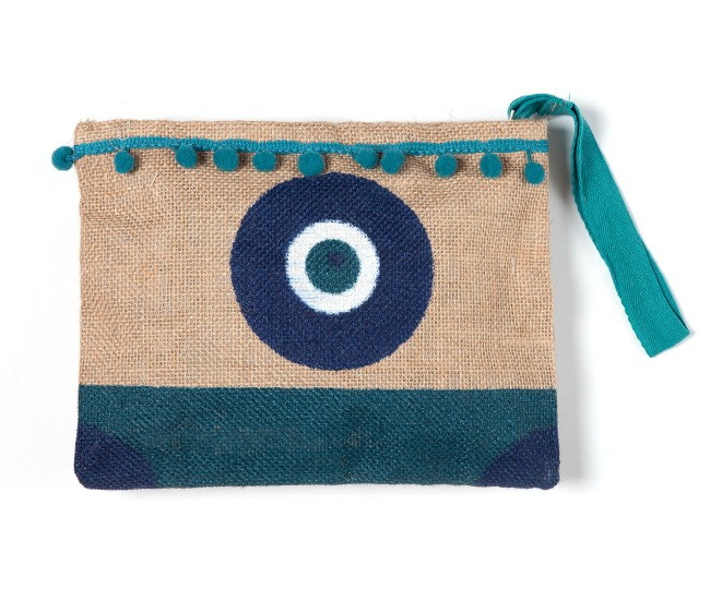 Πορτοφόλι γιούτα (13cm x 20cm) 2