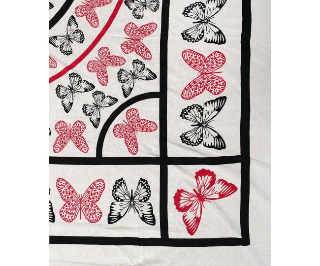 Pestemal διπλό (220cm x 240cm) 13 κόκκινο